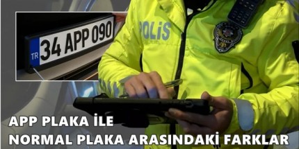 EGM’den Plaka Açıklaması